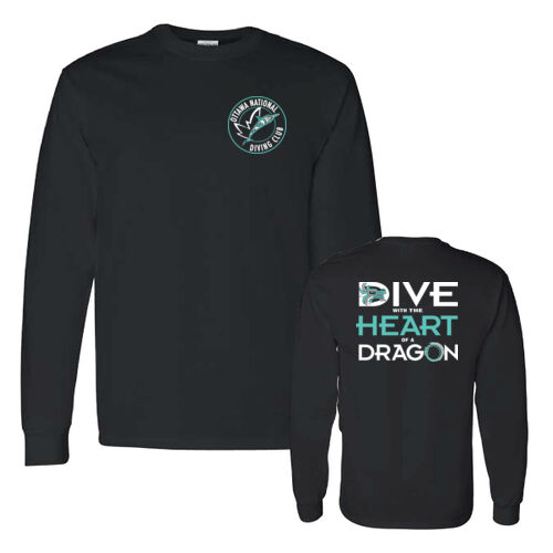 Gildan Unisex ONDC Emblem & Dive Printed Long Sleeve Thumbnail