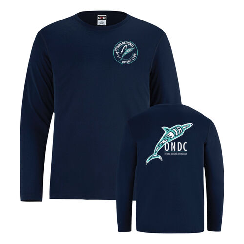 Shore Unisex ONDC Emblem & Dolphin Printed Long Sleeve Thumbnail